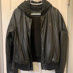 Obey Leather Jacket